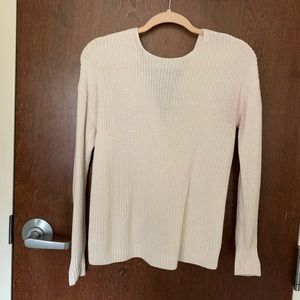 Ann Taylor Loft Sweater with Knot Back